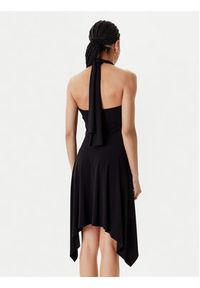 NORMA KAMALI Sukienka koktajlowa KK1253PL213001 Czarny Slim Fit. Kolor: czarny. Materiał: syntetyk. Styl: wizytowy #3
