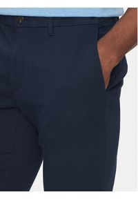 Michael Kors Chinosy CS4301KDR2 Granatowy Slim Fit. Kolor: niebieski. Materiał: lyocell #3