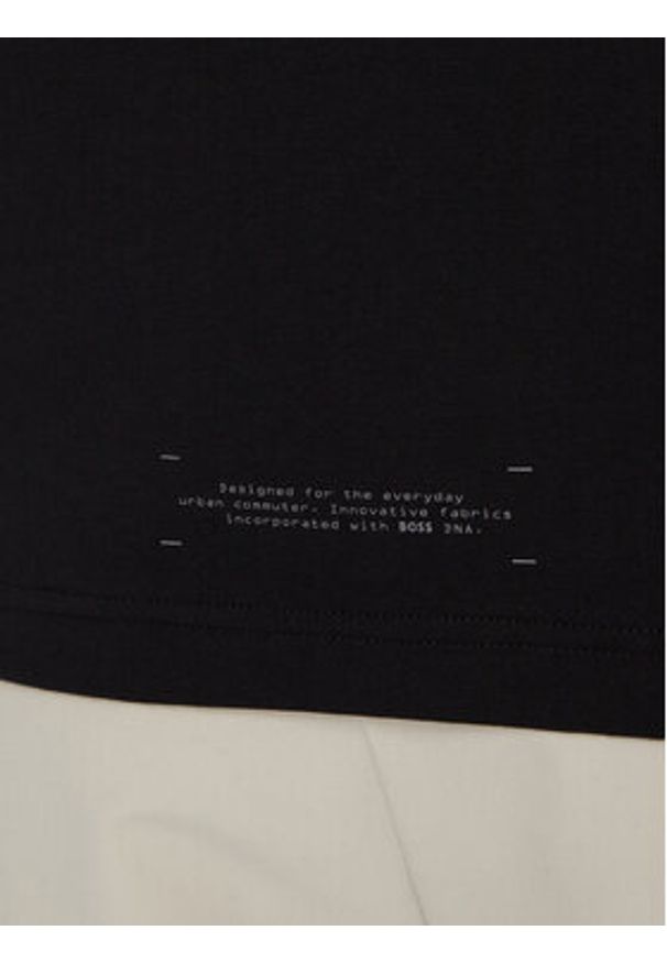 BOSS Polo Pl Globe Pattern 50559010 Czarny Regular Fit. Typ kołnierza: polo. Kolor: czarny. Materiał: bawełna