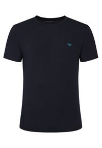 Emporio Armani Underwear Komplet 2 t-shirtów EM000391 AF10776 MB143 Granatowy Regular Fit. Kolor: niebieski. Materiał: bawełna