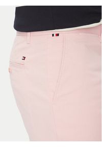 TOMMY HILFIGER - Tommy Hilfiger Szorty materiałowe Brooklyn MW0MW23563 Różowy Regular Fit. Kolor: różowy. Materiał: bawełna #3