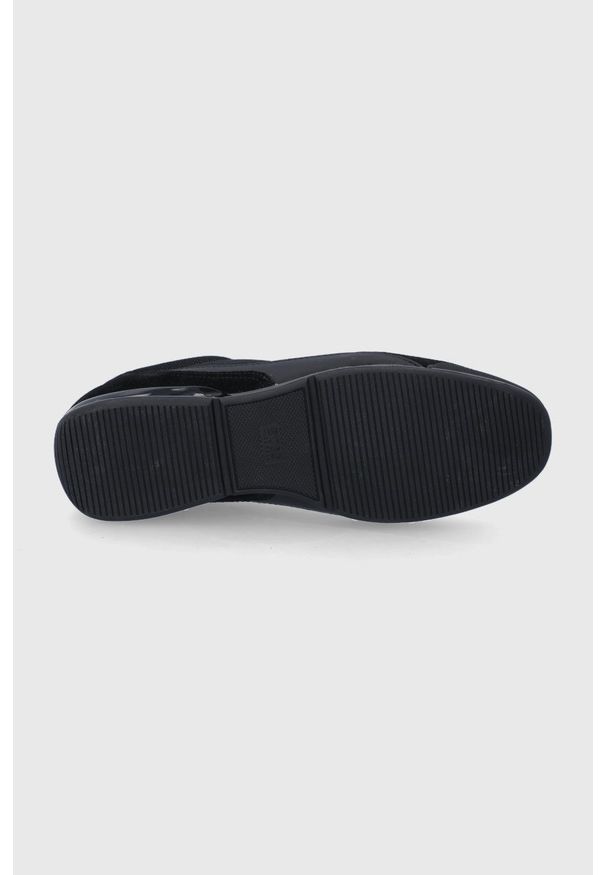 BOSS - Boss - Buty. Nosek buta: okrągły. Zapięcie: sznurówki. Kolor: czarny. Materiał: guma