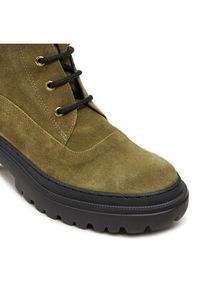 Pollini Trapery SA21104G1LTN0105 Zielony. Kolor: zielony. Materiał: skóra, zamsz #2