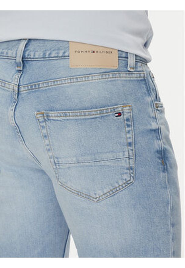 TOMMY HILFIGER - Tommy Hilfiger Jeansy Denton MW0MW38813 Niebieski Straight Fit. Kolor: niebieski
