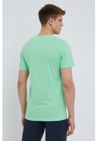 Tom Tailor piżama bawełniana kolor zielony z nadrukiem. Kolor: zielony. Materiał: bawełna. Wzór: nadruk #6