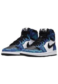 Buty do chodzenia dla dorosłych Air Jordan 1 Retro High Tie Dye. Kolor: czarny. Sport: turystyka piesza