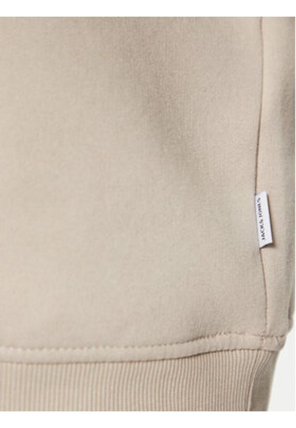 Jack & Jones Bluza Bradley 12250747 Beżowy Relaxed Fit. Kolor: beżowy. Materiał: bawełna, syntetyk