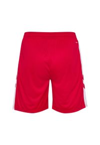 Szorty dla dzieci Hummel. Kolor: czerwony. Materiał: materiał. Styl: sportowy
