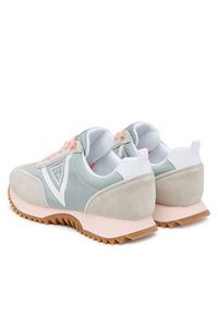 Guess Sneakersy FLTBAI SUE12 Zielony. Kolor: zielony. Materiał: zamsz, skóra #5