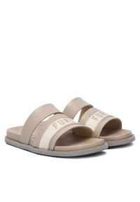 Furla Klapki Tide YL11TID BX0070 PT 4968S Beżowy. Kolor: beżowy. Materiał: skóra #4