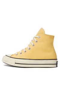 Converse Trampki Chuck 70 HI A02757C Żółty. Kolor: żółty. Materiał: materiał #4