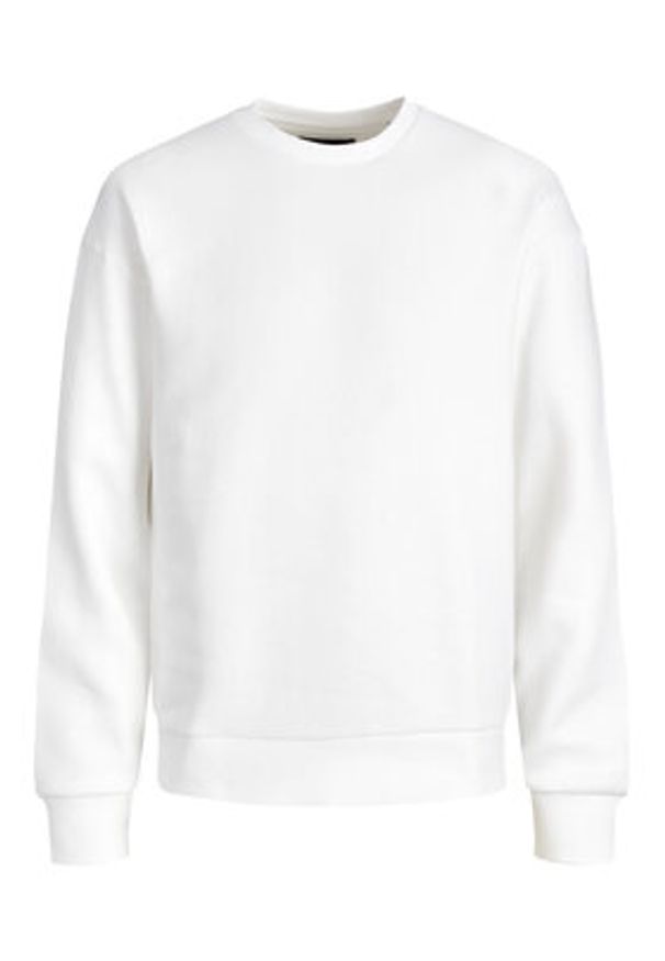 Jack & Jones Bluza Star 12208182 Biały Relaxed Fit. Kolor: biały. Materiał: syntetyk
