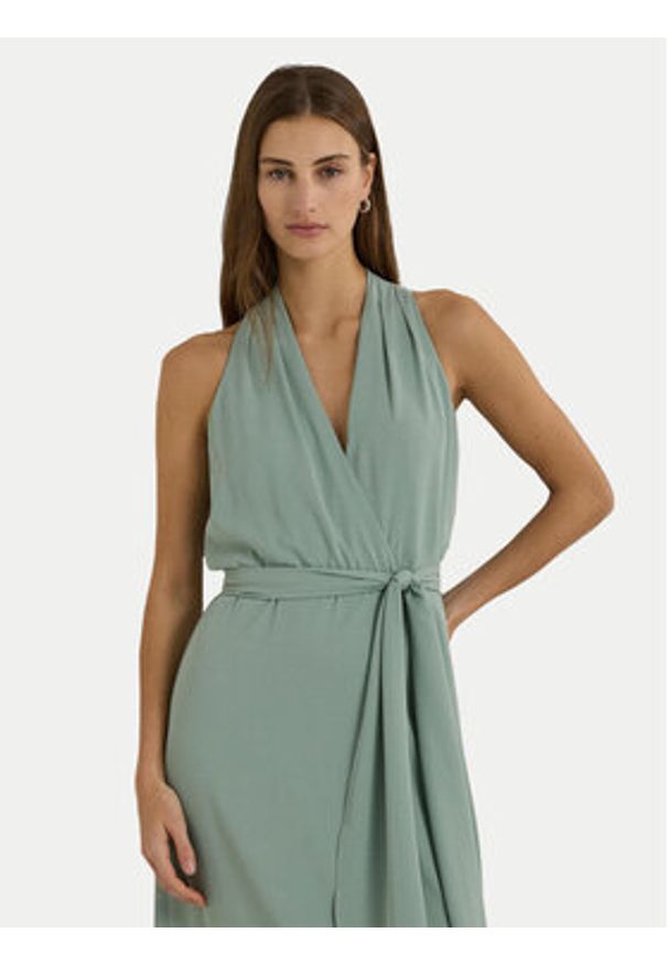 Lauren Ralph Lauren Sukienka koktajlowa 253911848003 Zielony Regular Fit. Kolor: zielony. Materiał: syntetyk. Styl: wizytowy