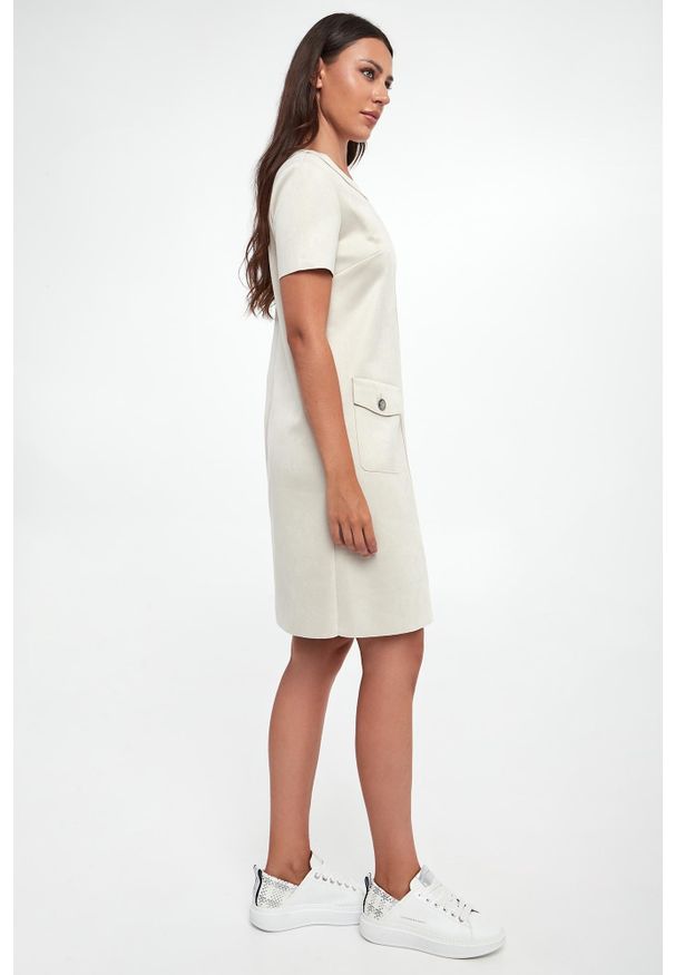 Joseph Ribkoff - Sukienka zamszowa JOSEPH RIBKOFF. Materiał: zamsz