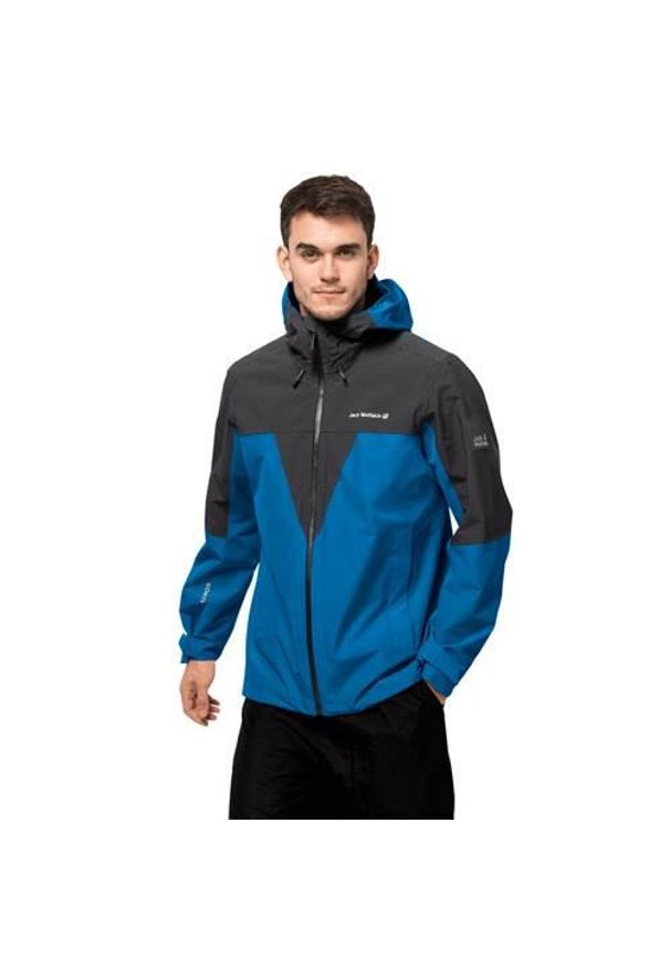 Kurtka wodoodporna Jack Wolfskin DNA Rhapsody. Kolor: niebieski. Materiał: syntetyk