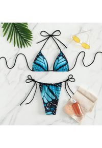 Intica - Strój kąpielowy dwuczęściowy na lato z regulowanymi ramiączkami Gabie. Kolor: wielokolorowy. Materiał: materiał #1