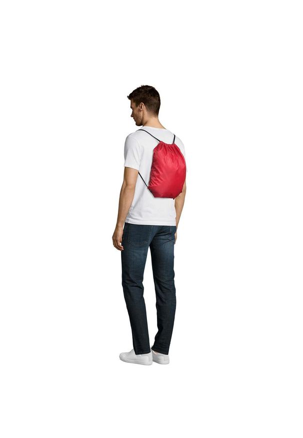 SOL'S - Urban Plain Drawstring Bag. Kolor: czerwony