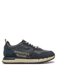 Aeronautica Militare Sneakersy 242SC283CT3384 Granatowy. Kolor: niebieski. Materiał: skóra