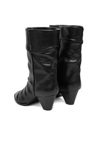 Badura Botki EO-APRIL-25FW218-1 Czarny. Kolor: czarny. Materiał: skóra #6