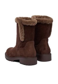 Clara Barson Botki CEO-HY90165-8 Brązowy. Kolor: brązowy. Materiał: materiał #5
