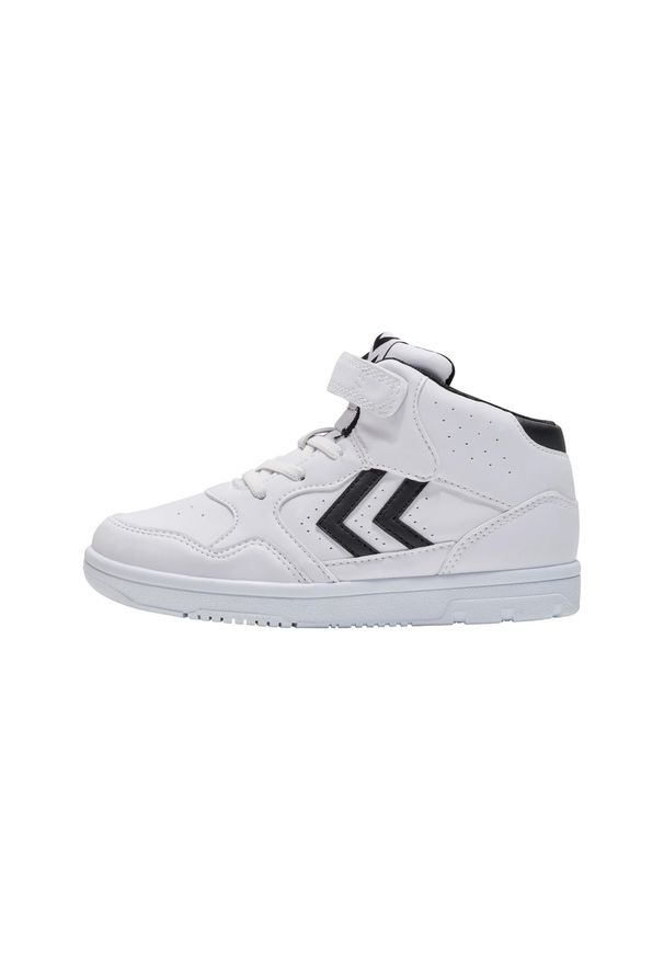 Dziecięce sneakersy high top Hummel Camden. Okazja: na co dzień. Kolor: czarny, biały, wielokolorowy