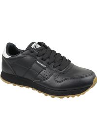 skechers - Buty do chodzenia damskie Skechers Old School Cool. Zapięcie: sznurówki. Kolor: czarny. Materiał: materiał, syntetyk, tkanina. Szerokość cholewki: normalna. Sport: turystyka piesza