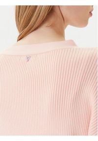 Guess Kardigan W5YR07 Z2ZK2 Różowy Oversize. Kolor: różowy. Materiał: bawełna #3