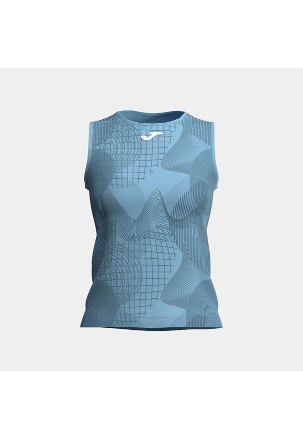 Tank top tenisowy damski Joma Challenge. Kolor: niebieski