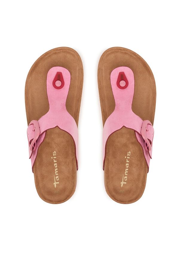 Japonki Tamaris. Kolor: różowy