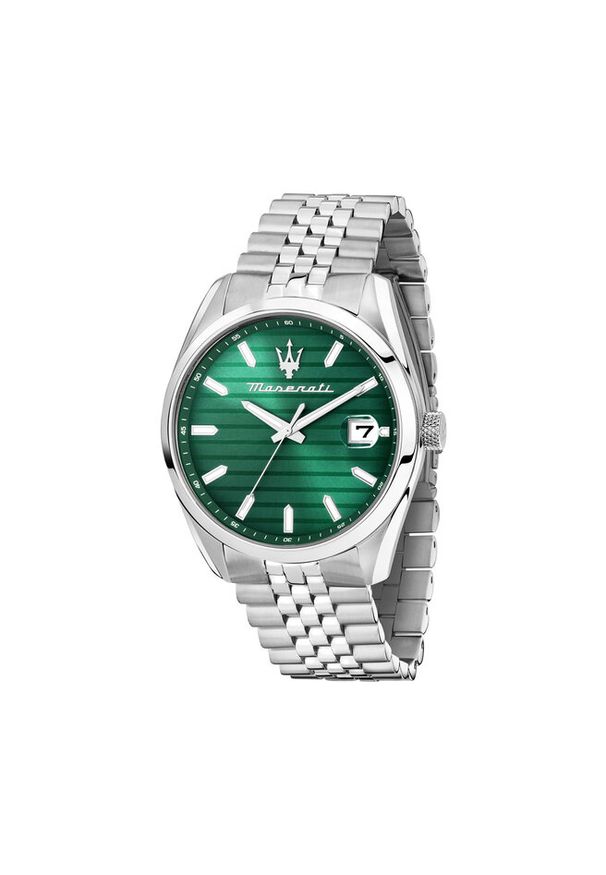 Zegarek Maserati. Kolor: srebrny