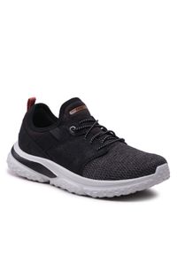 skechers - Skechers Sneakersy Caspian 210553/BLK Czarny. Kolor: czarny. Materiał: materiał