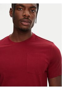 Robe di Kappa T-Shirt Dorel 64131EW Bordowy Regular Fit. Kolor: czerwony. Materiał: bawełna #4