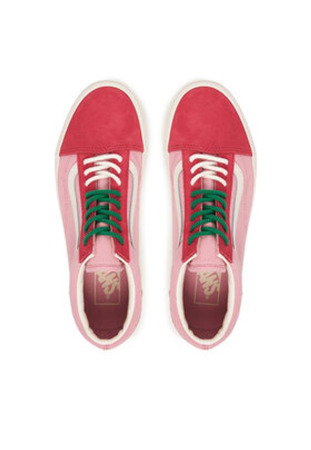 Vans Tenisówki Old Skool VN000EDYFO91 Różowy. Kolor: różowy. Materiał: zamsz, skóra
