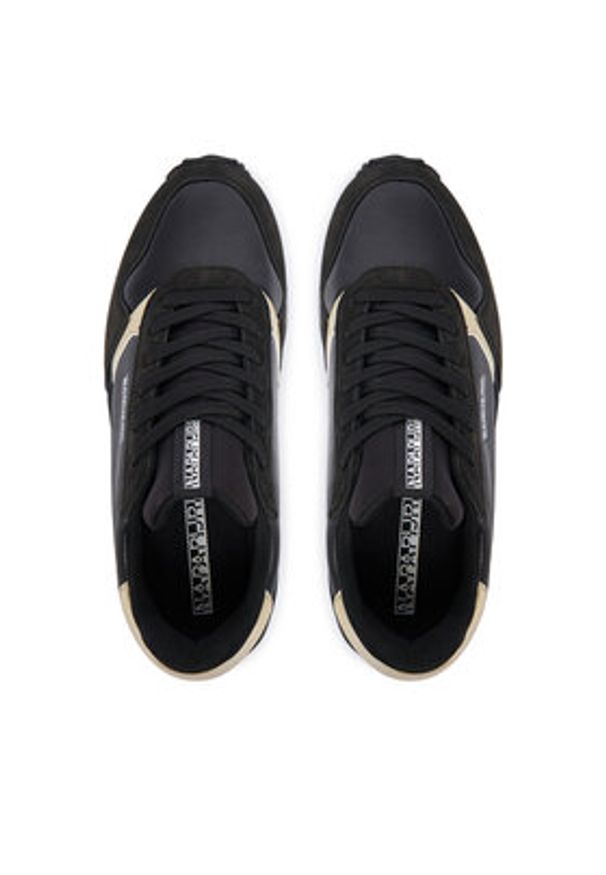 Napapijri Sneakersy Astra NP0A892V Czarny. Kolor: czarny. Materiał: zamsz, skóra