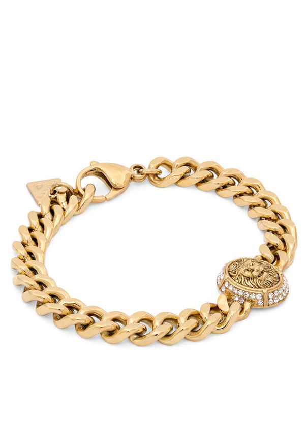 Guess Bransoletka JUBB06 190JW Złoty. Materiał: metalowe. Kolor: złoty