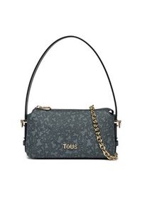 Tous - TOUS Torebka Kaos Mini Lines 2002184048 Szary. Kolor: szary. Materiał: skórzane #4