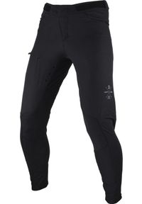 LEATT - Spodnie rowerowe MTB męskie Leatt Trail 2.0 Black. Kolor: czarny. Sport: kolarstwo