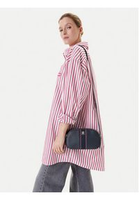 TOMMY HILFIGER - Tommy Hilfiger Torebka Th Legacy Camera Bag AW0AW16898 Granatowy. Kolor: niebieski. Materiał: skórzane #4