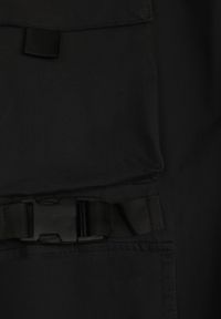 Renee - Czarne Spodnie Joggery z Kieszeniami Cargo z Elastycznej Bawełny Irisane. Okazja: na co dzień. Kolor: czarny. Materiał: bawełna. Styl: elegancki, casual #6