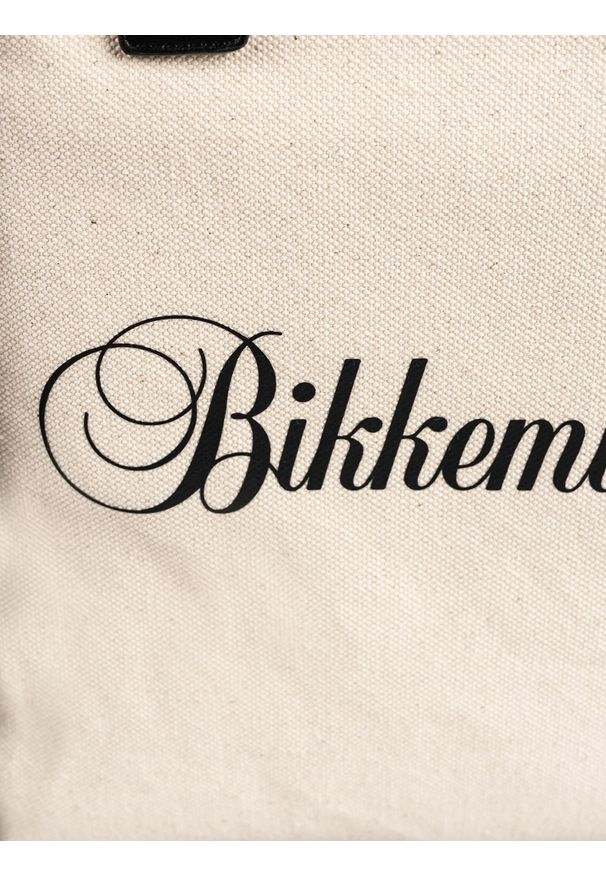Bikkembergs Shopperka | E2CPWE3B0022G47 | Neo-C | Kobieta | Czarny, Piaskowy. Kolor: czarny. Wzór: nadruk. Materiał: skórzane. Rodzaj torebki: przez ramię