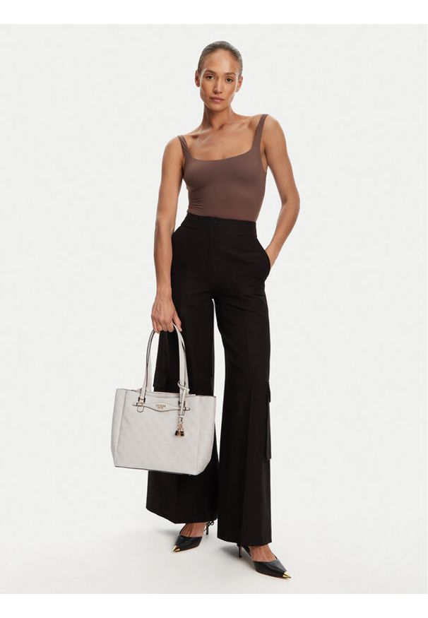 Guess Torebka Katya HWSG96 52230 Écru. Materiał: skórzane