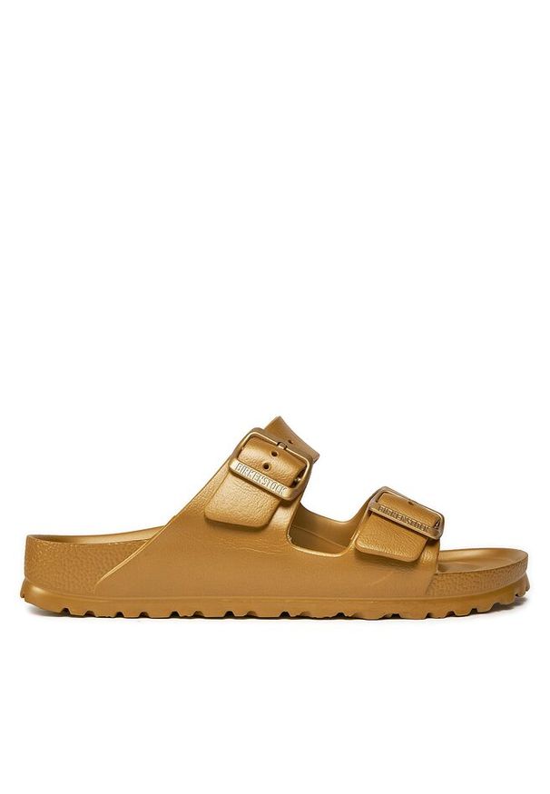 Klapki Birkenstock. Kolor: złoty