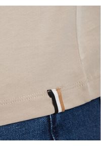 BOSS T-Shirt 50531401 Beżowy jasny Regular Fit. Kolor: beżowy. Materiał: bawełna #5