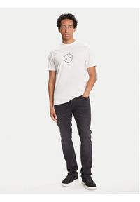 Armani Exchange T-Shirt XM001853 AF10356 U0009 Biały Regular Fit. Kolor: biały. Materiał: bawełna