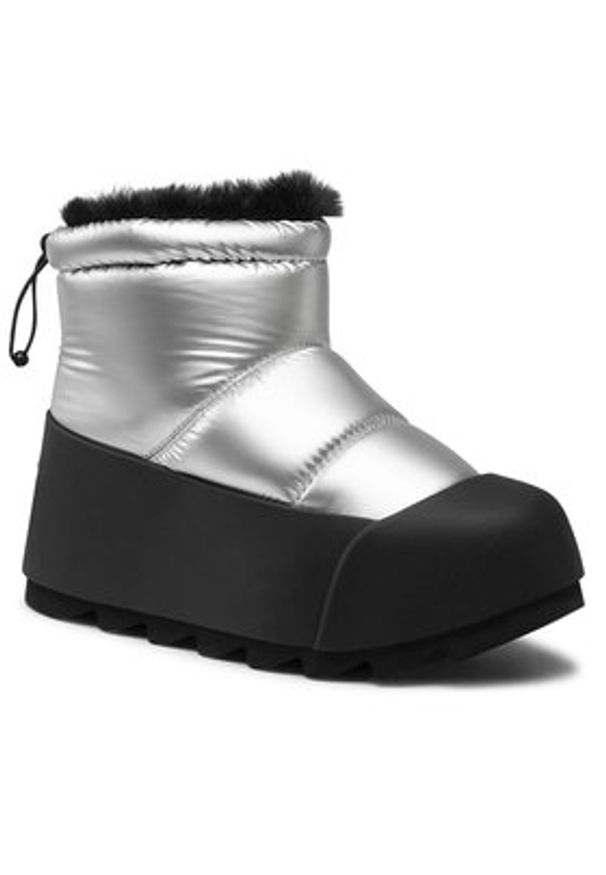 United Nude Botki Polar Bootie II 10778141125 Srebrny. Kolor: srebrny. Materiał: materiał