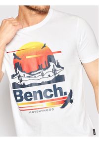 Bench T-Shirt Mendota 120695 Biały Regular Fit. Kolor: biały. Materiał: bawełna