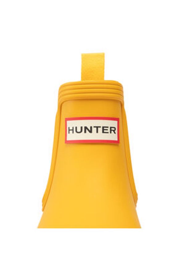 Hunter Kalosze Original Chelsea WFS2078RMA Żółty. Kolor: żółty. Materiał: kauczuk