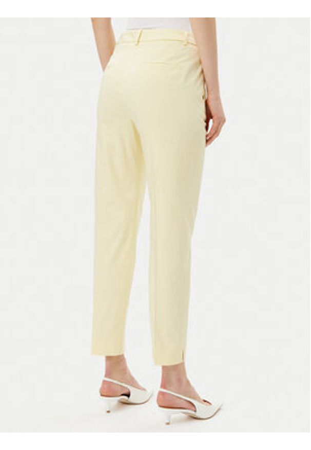 JOOP! Spodnie materiałowe 58 252P58Petrona-X 30045842 Żółty Slim Fit. Kolor: żółty. Materiał: bawełna
