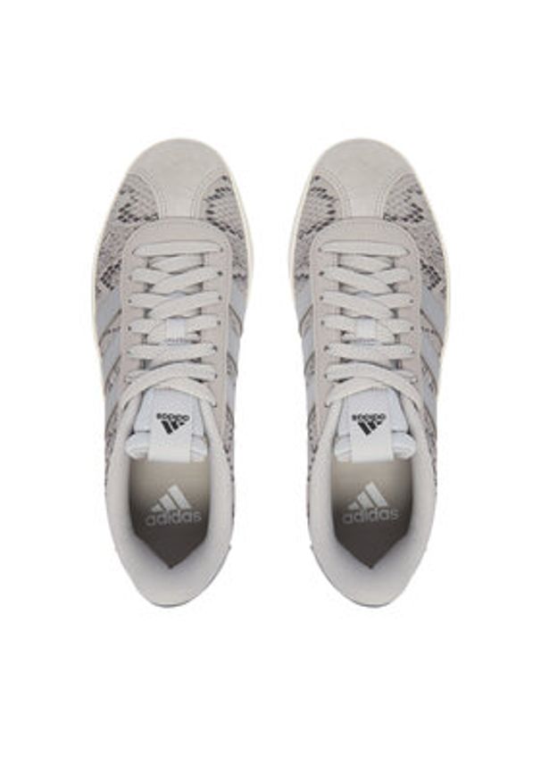 Adidas - adidas Sneakersy VL Court 3.0 JR8669 Szary. Kolor: szary. Materiał: skóra