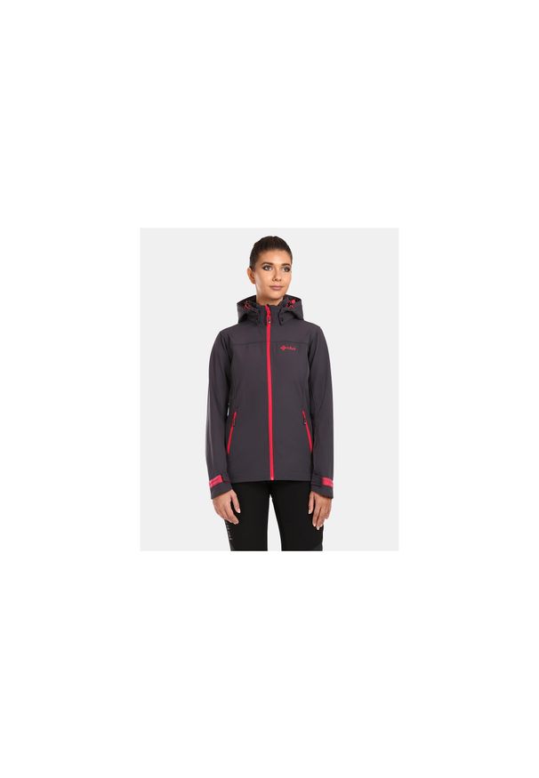 Damska kurtka softshell Kilpi RAVIA-W. Kolor: szary. Materiał: softshell. Sport: turystyka piesza